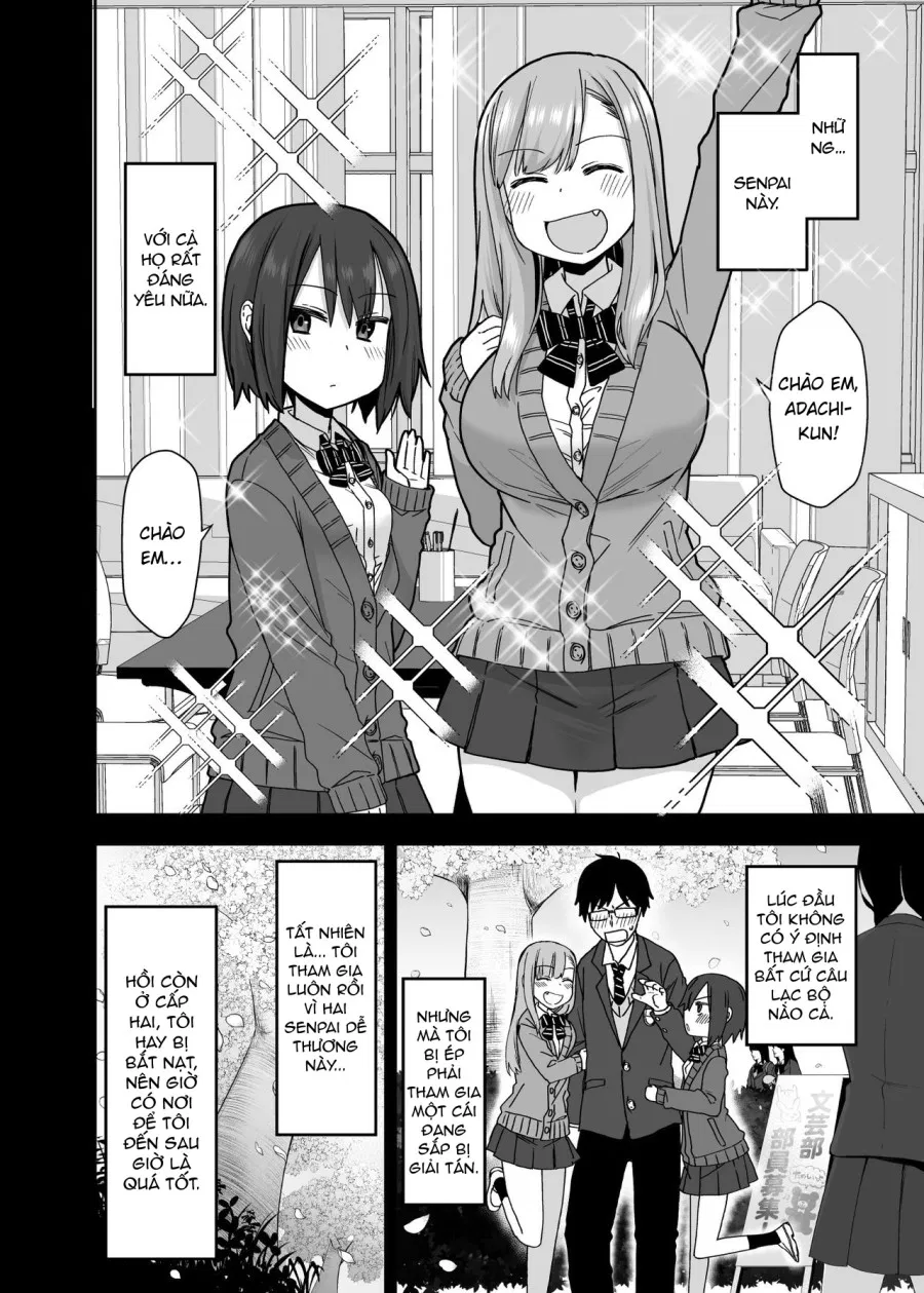 Vì senpai cho phép nên tôi đã làm chuyện đó với chị ấy 