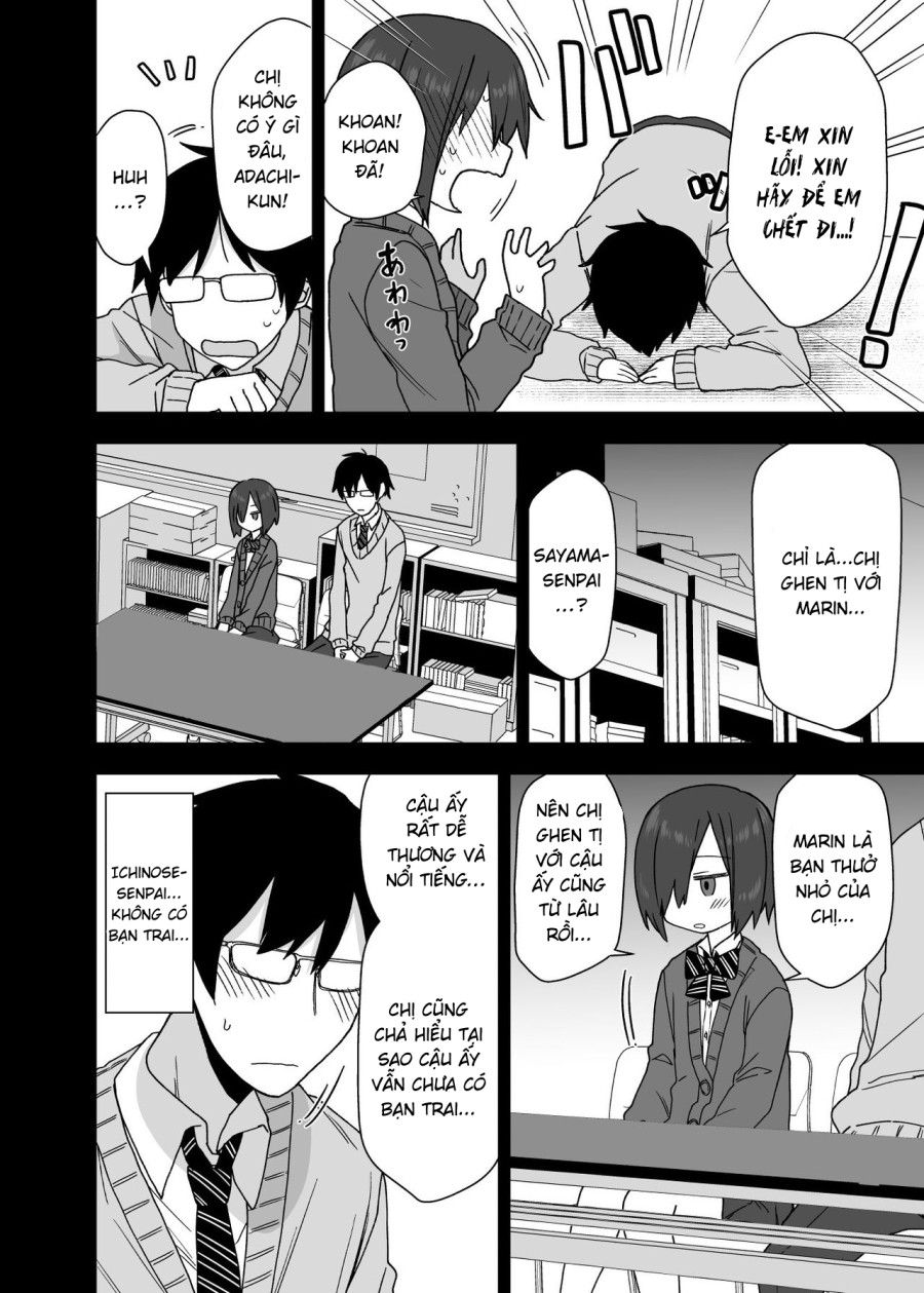 Vì senpai cho phép nên tôi đã làm chuyện đó với chị ấy 