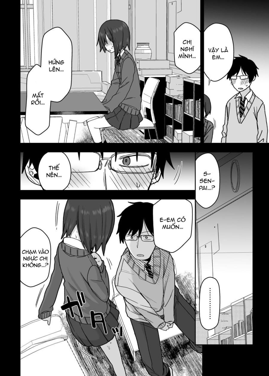 Vì senpai cho phép nên tôi đã làm chuyện đó với chị ấy 