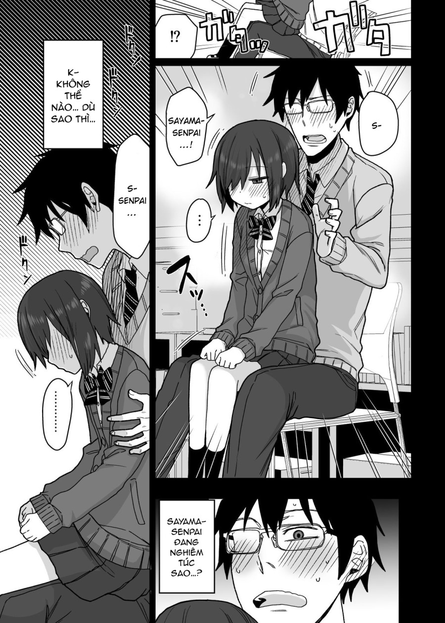 Vì senpai cho phép nên tôi đã làm chuyện đó với chị ấy 