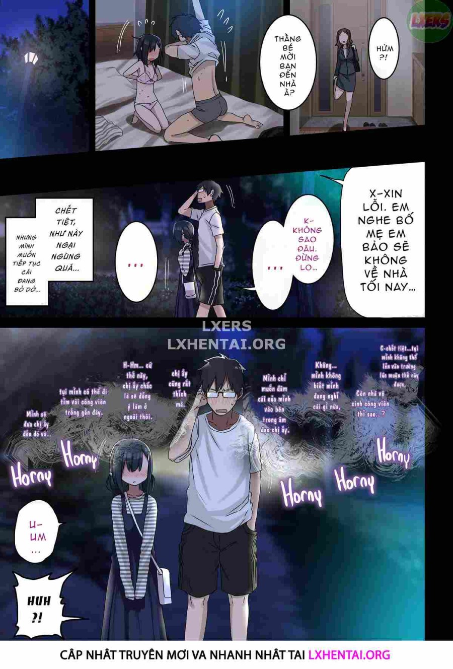 Vì senpai cho phép nên tôi đã làm chuyện đó với chị ấy 