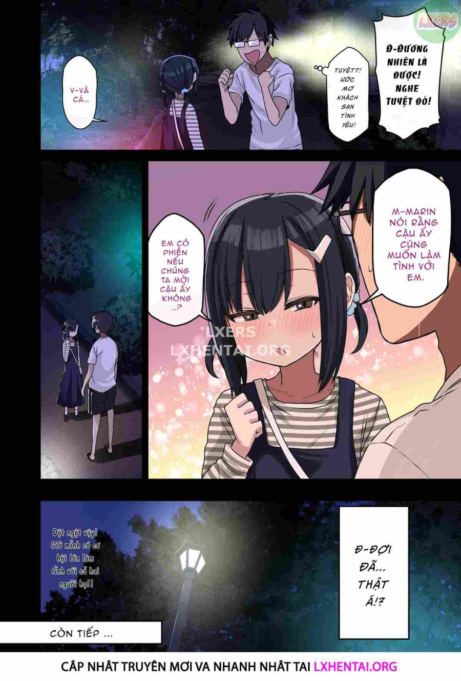 Vì senpai cho phép nên tôi đã làm chuyện đó với chị ấy 
