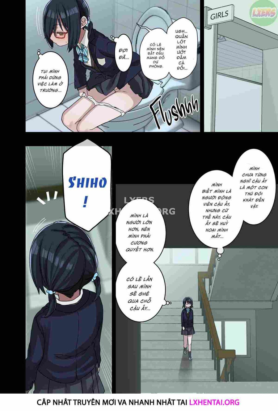 Vì senpai cho phép nên tôi đã làm chuyện đó với chị ấy 