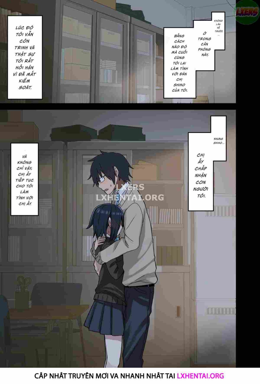 Vì senpai cho phép nên tôi đã làm chuyện đó với chị ấy 
