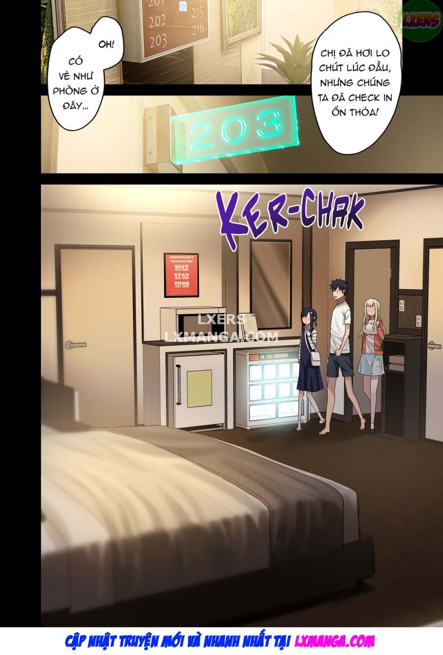 Vì senpai cho phép nên tôi đã làm chuyện đó với chị ấy 