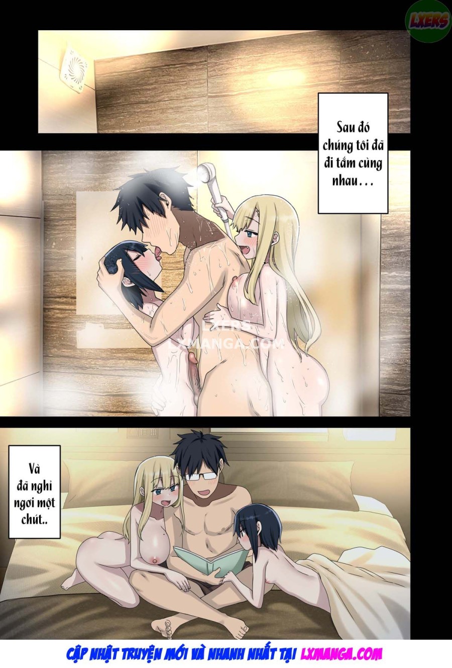 Vì senpai cho phép nên tôi đã làm chuyện đó với chị ấy 