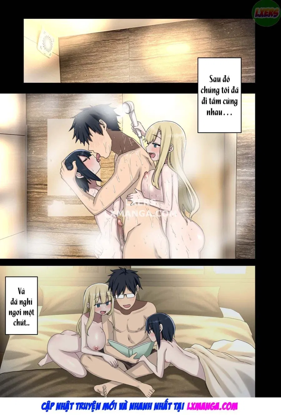 Vì senpai cho phép nên tôi đã làm chuyện đó với chị ấy 