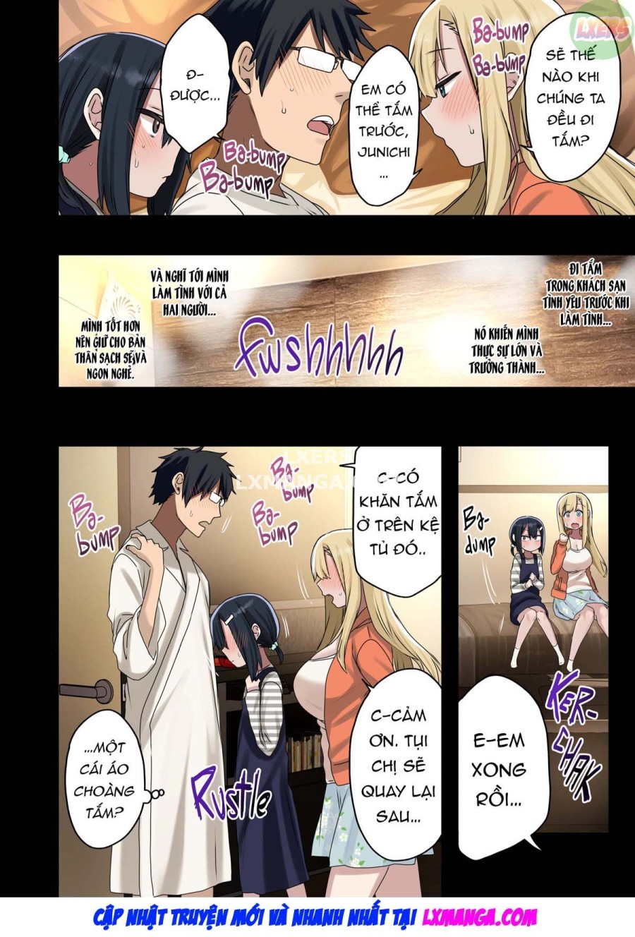 Vì senpai cho phép nên tôi đã làm chuyện đó với chị ấy 