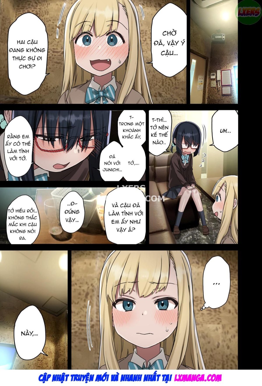Vì senpai cho phép nên tôi đã làm chuyện đó với chị ấy 