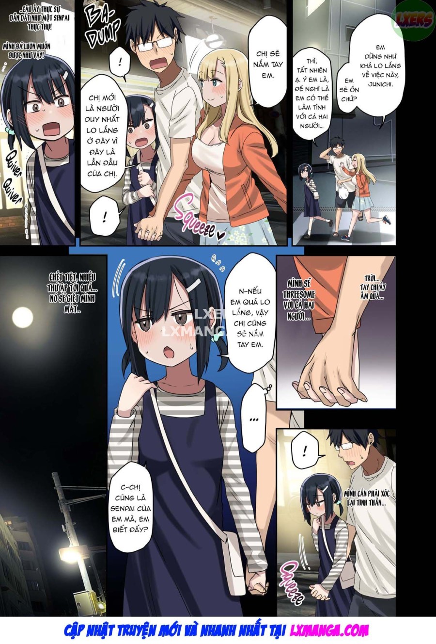 Vì senpai cho phép nên tôi đã làm chuyện đó với chị ấy 