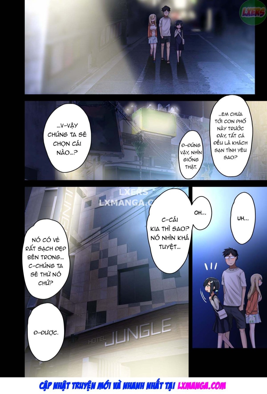 Vì senpai cho phép nên tôi đã làm chuyện đó với chị ấy 
