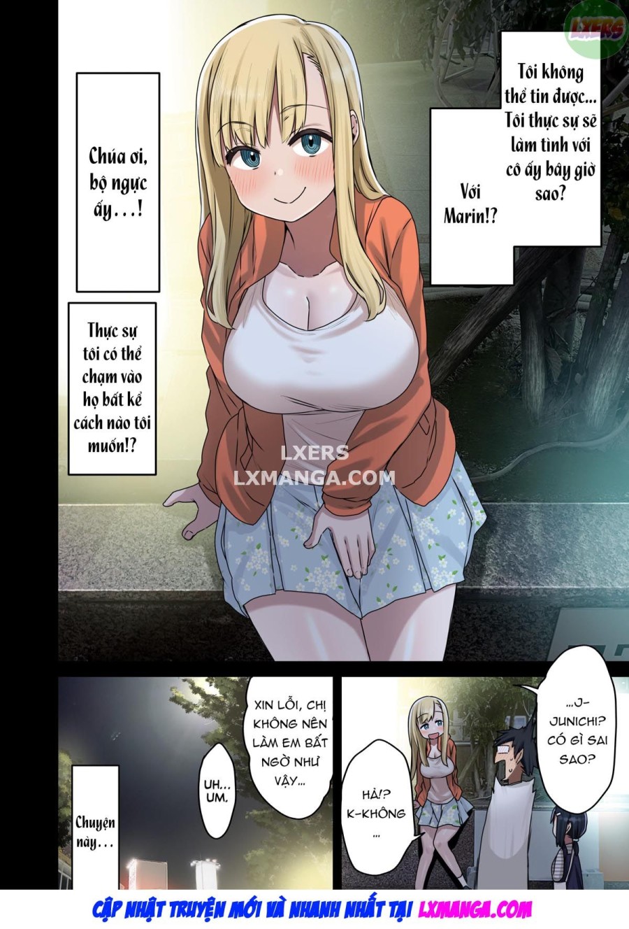 Vì senpai cho phép nên tôi đã làm chuyện đó với chị ấy 