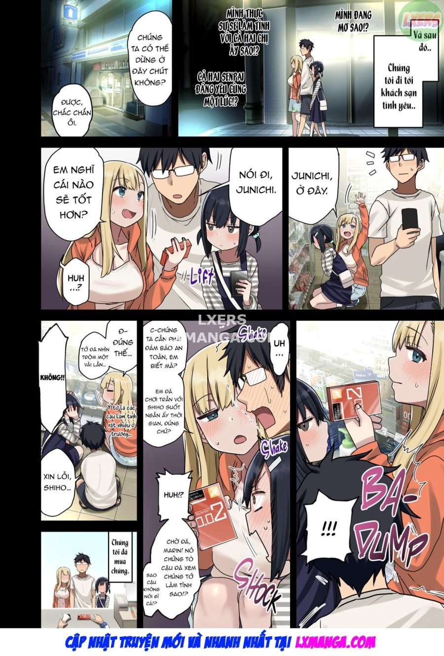 Vì senpai cho phép nên tôi đã làm chuyện đó với chị ấy 