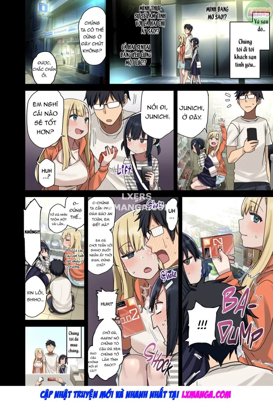 Vì senpai cho phép nên tôi đã làm chuyện đó với chị ấy 