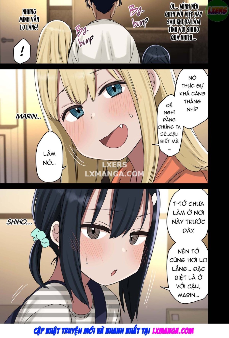 Vì senpai cho phép nên tôi đã làm chuyện đó với chị ấy 