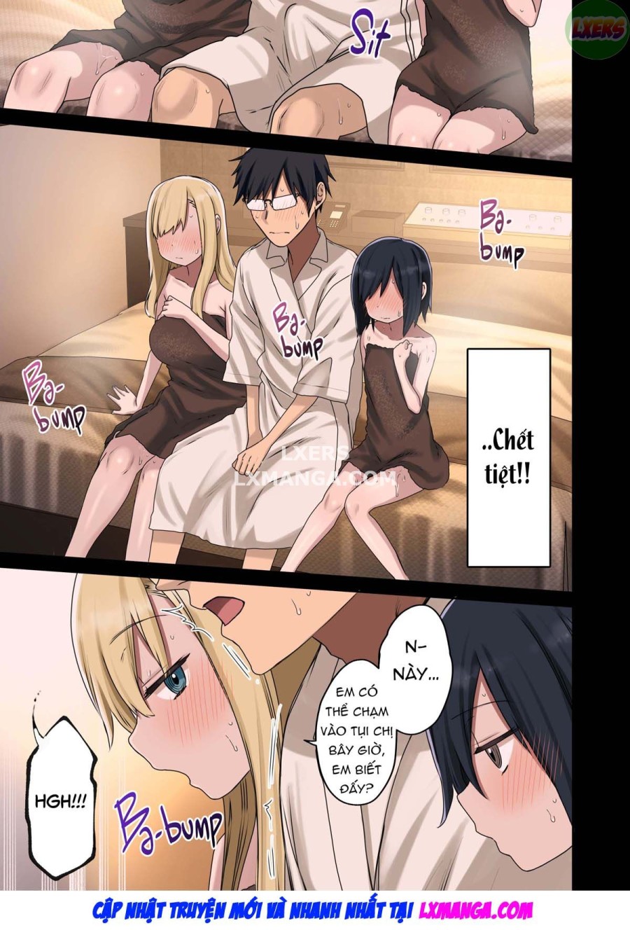 Vì senpai cho phép nên tôi đã làm chuyện đó với chị ấy 