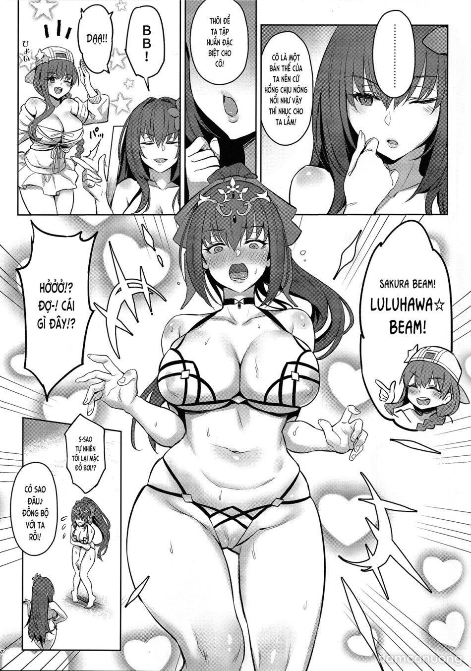 Vị nữ vương nhạy cảm với cái nóng (Fate/Grand Order) 