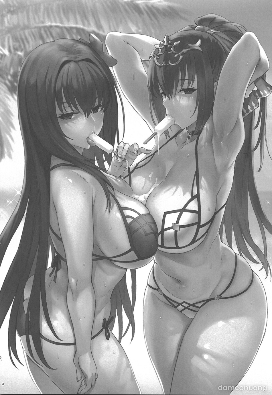 Vị nữ vương nhạy cảm với cái nóng (Fate/Grand Order) 