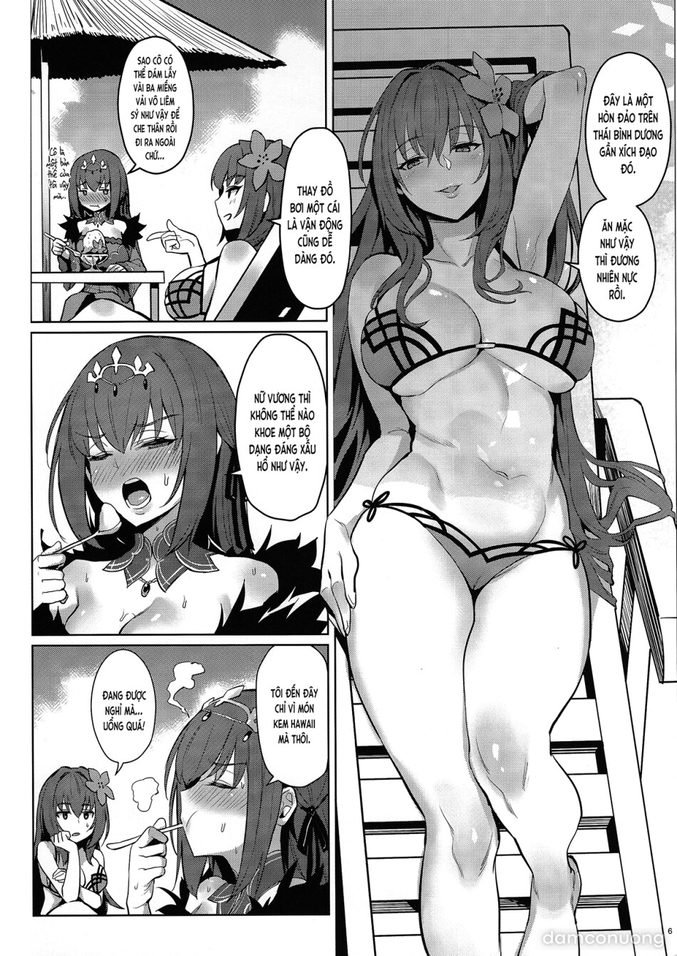 Vị nữ vương nhạy cảm với cái nóng (Fate/Grand Order) 