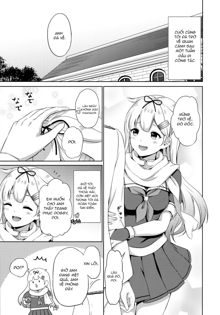 Yuudachi, Yobai Suruppoi (Kantai Collection -KanColle-) 
