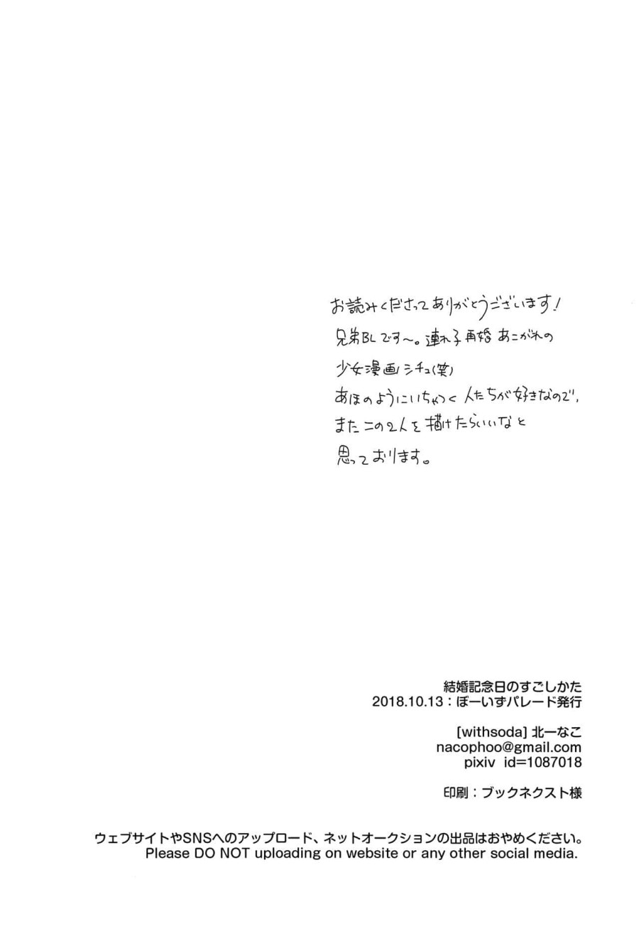 Kekkon Kinenbi no Sugoshikata 