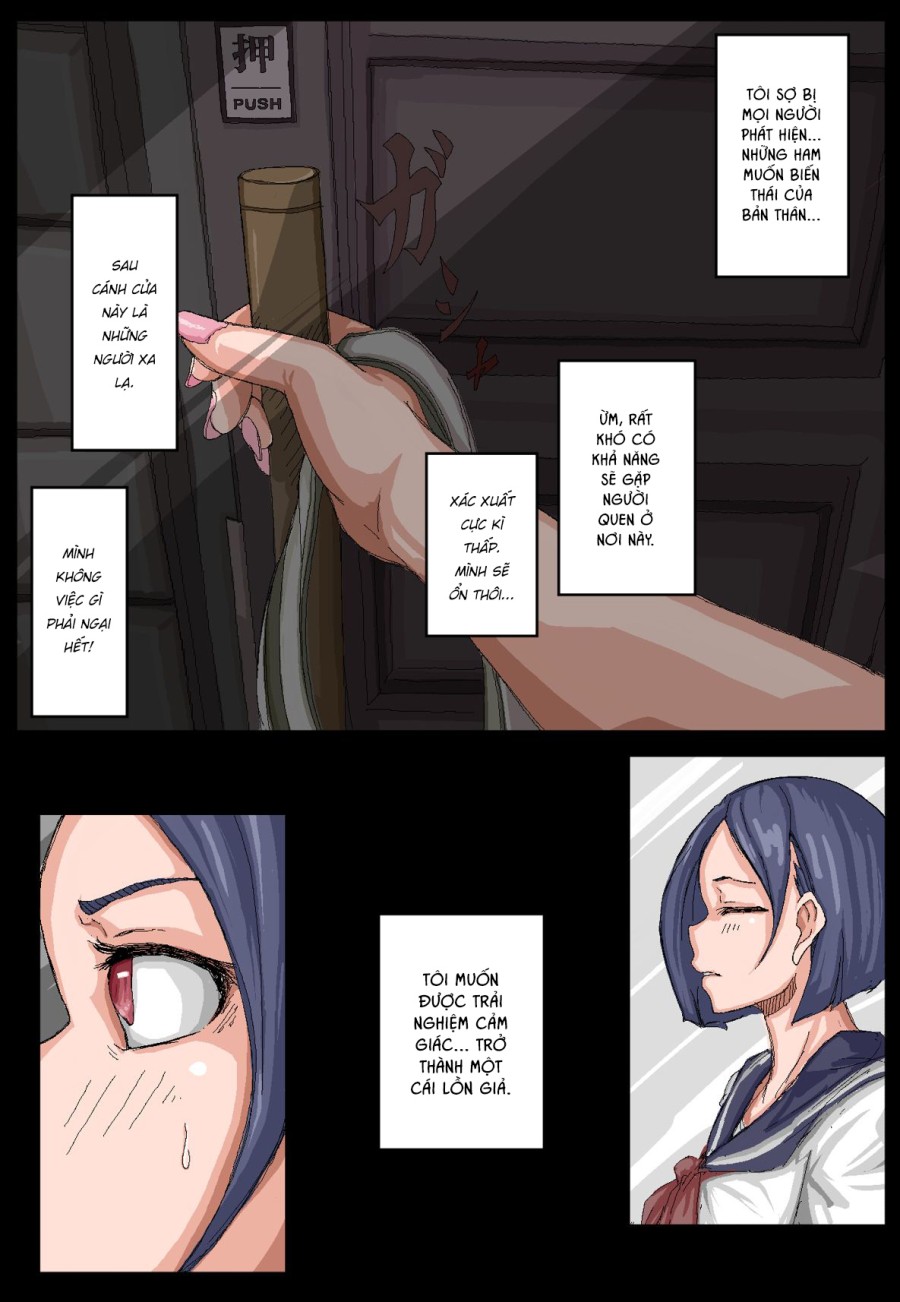 Trải nghiệm làm một âm hộ giả của Senpai! 