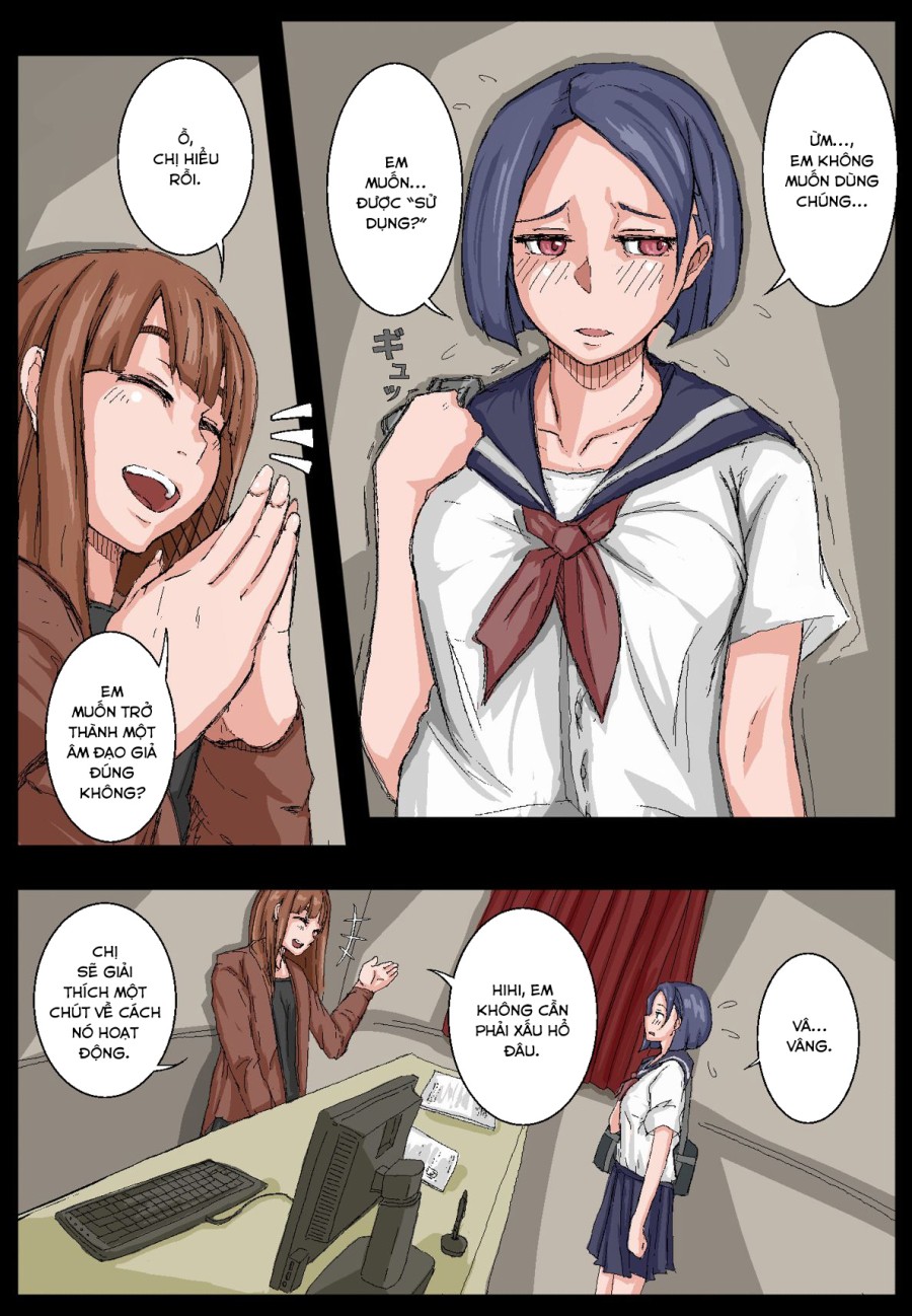 Trải nghiệm làm một âm hộ giả của Senpai! 