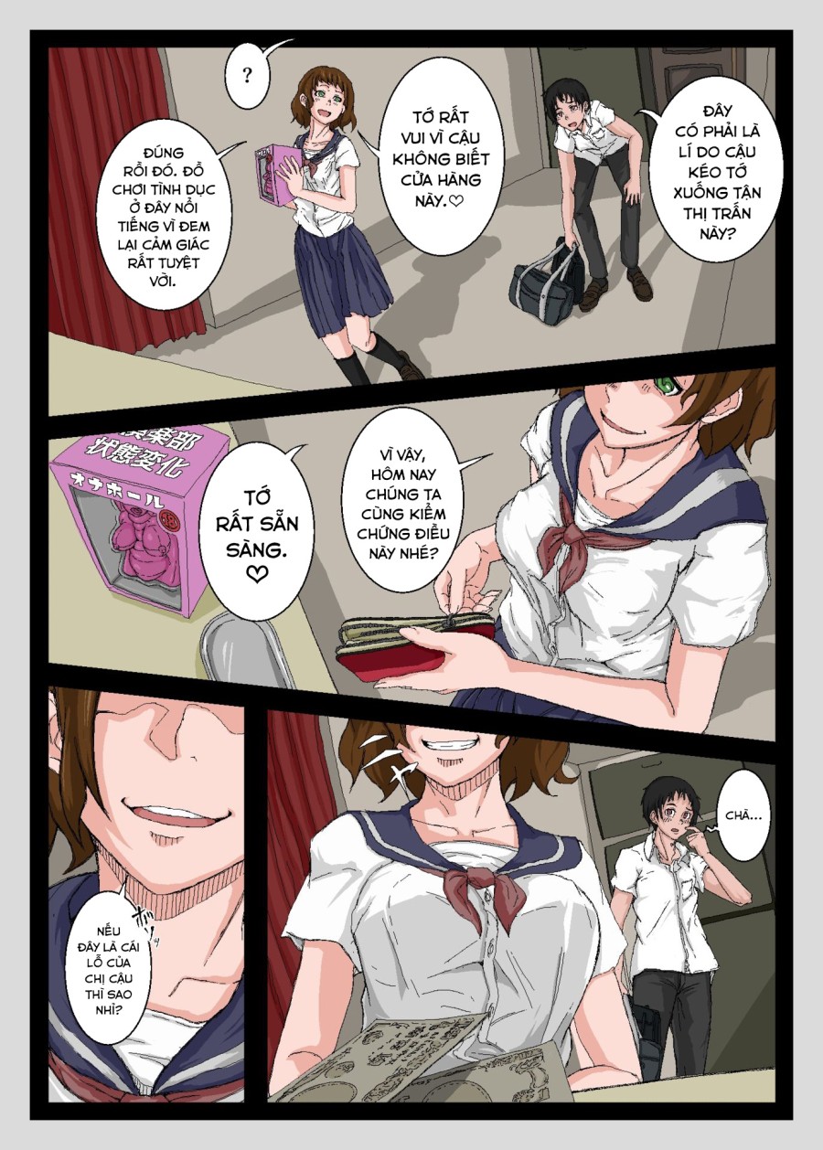 Trải nghiệm làm một âm hộ giả của Senpai! 