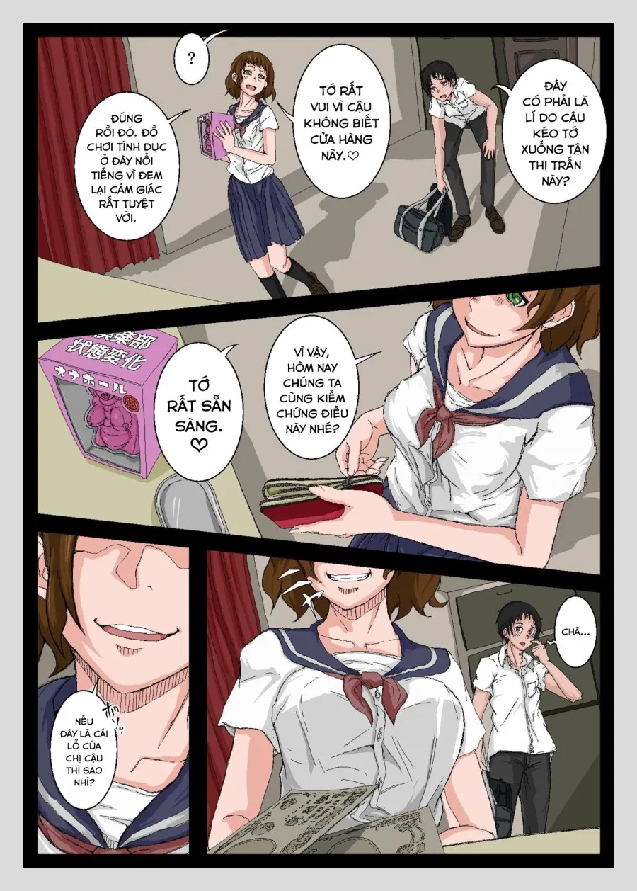 Trải nghiệm làm một âm hộ giả của Senpai! 
