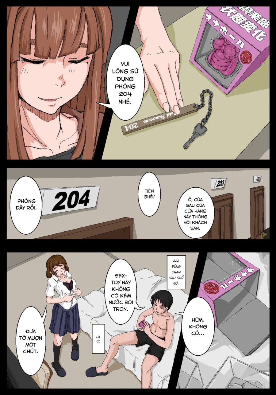 Trải nghiệm làm một âm hộ giả của Senpai! 