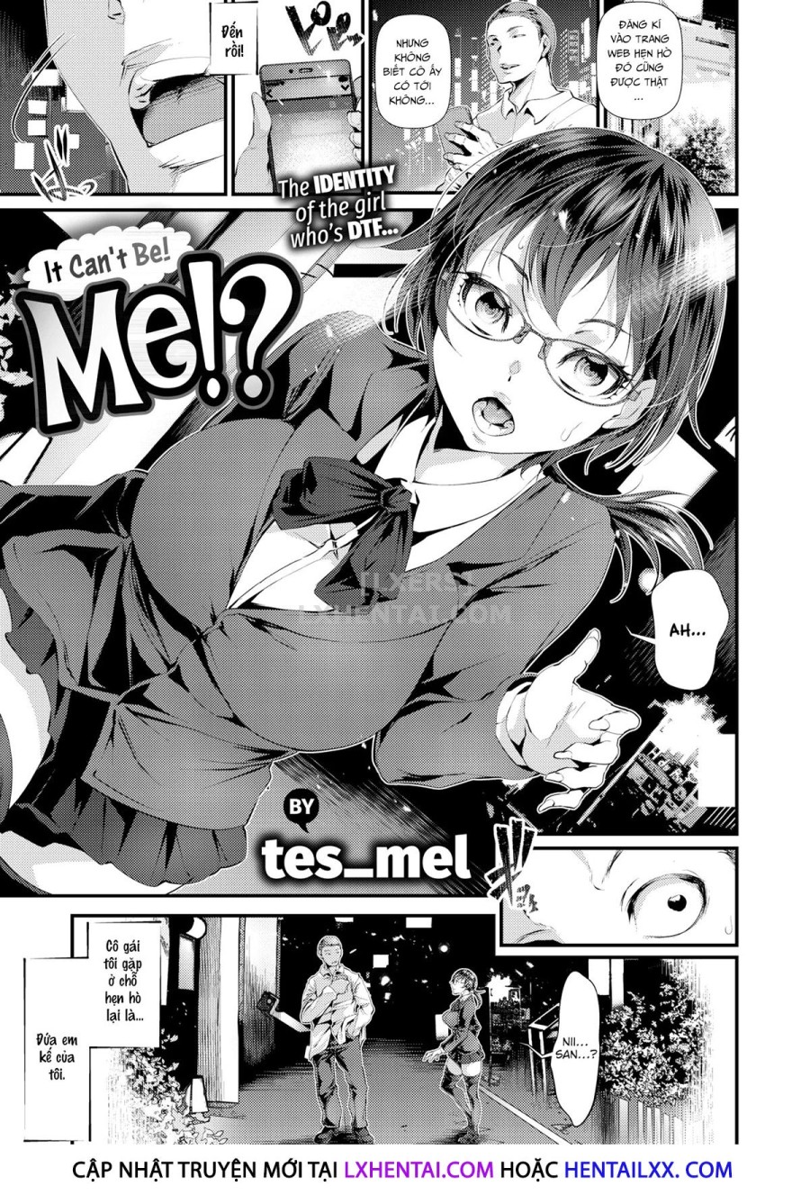 It Can’t Be! Me!? 