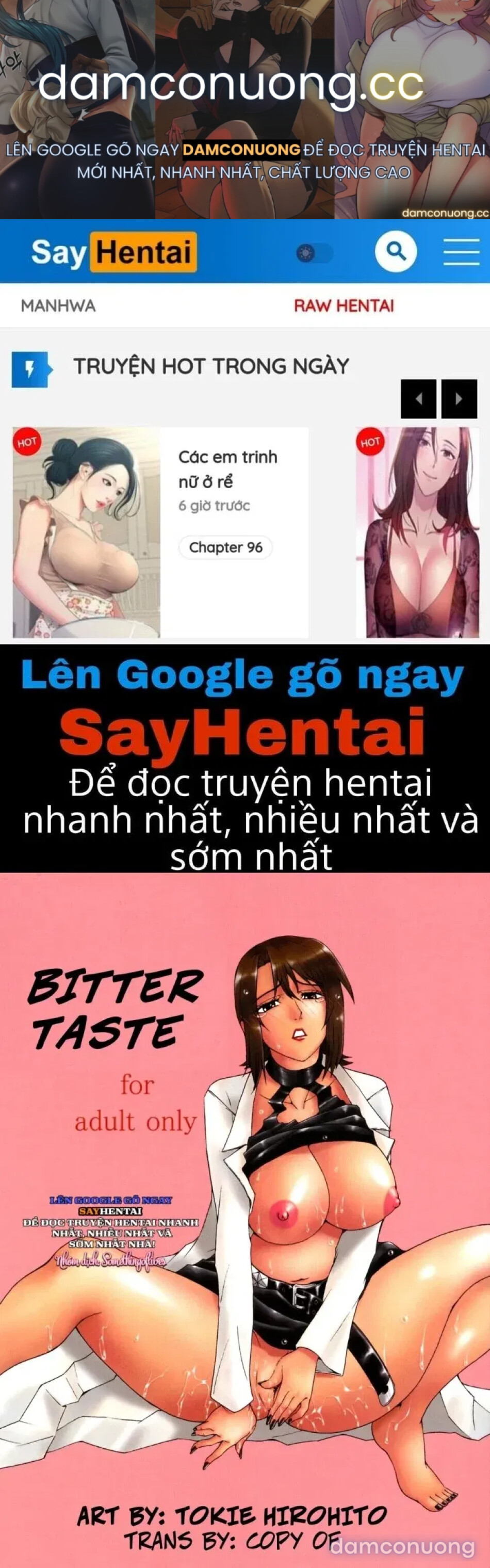 vị đắng 
