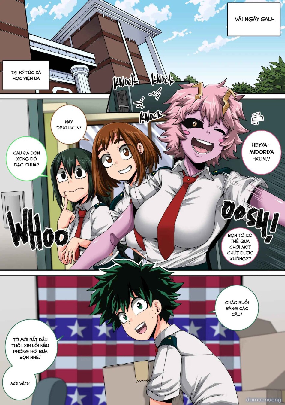 My Harem Academia Chapter 8 Part 3 Breaking into a broken heart 