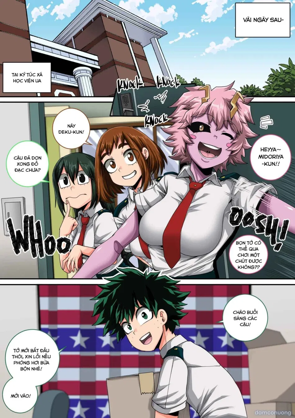 My Harem Academia Chapter 8 Part 3 Breaking into a broken heart 