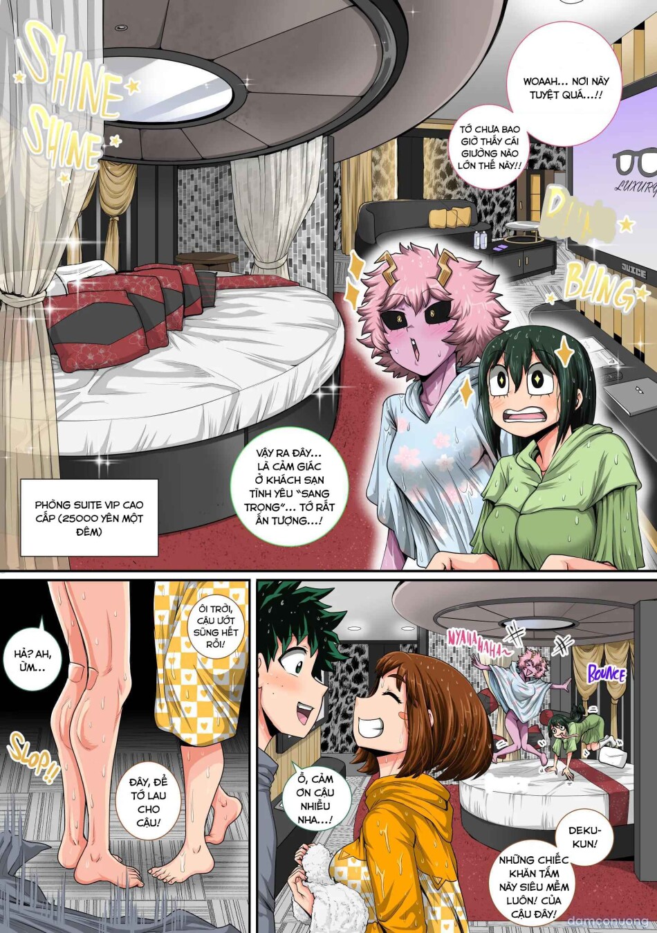 My Harem Academia Chapter 8 Part 3 Breaking into a broken heart 