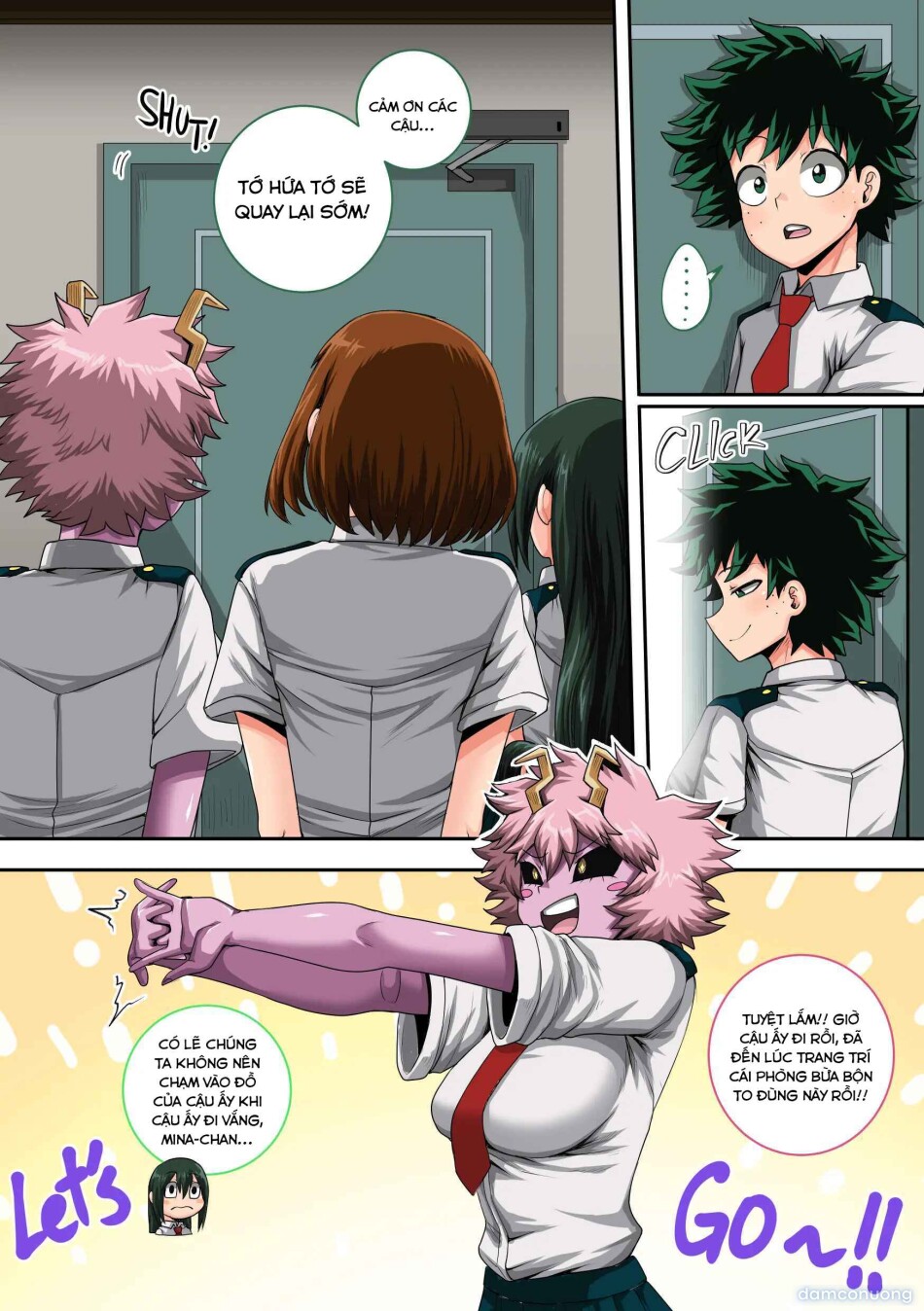 My Harem Academia Chapter 8 Part 3 Breaking into a broken heart 