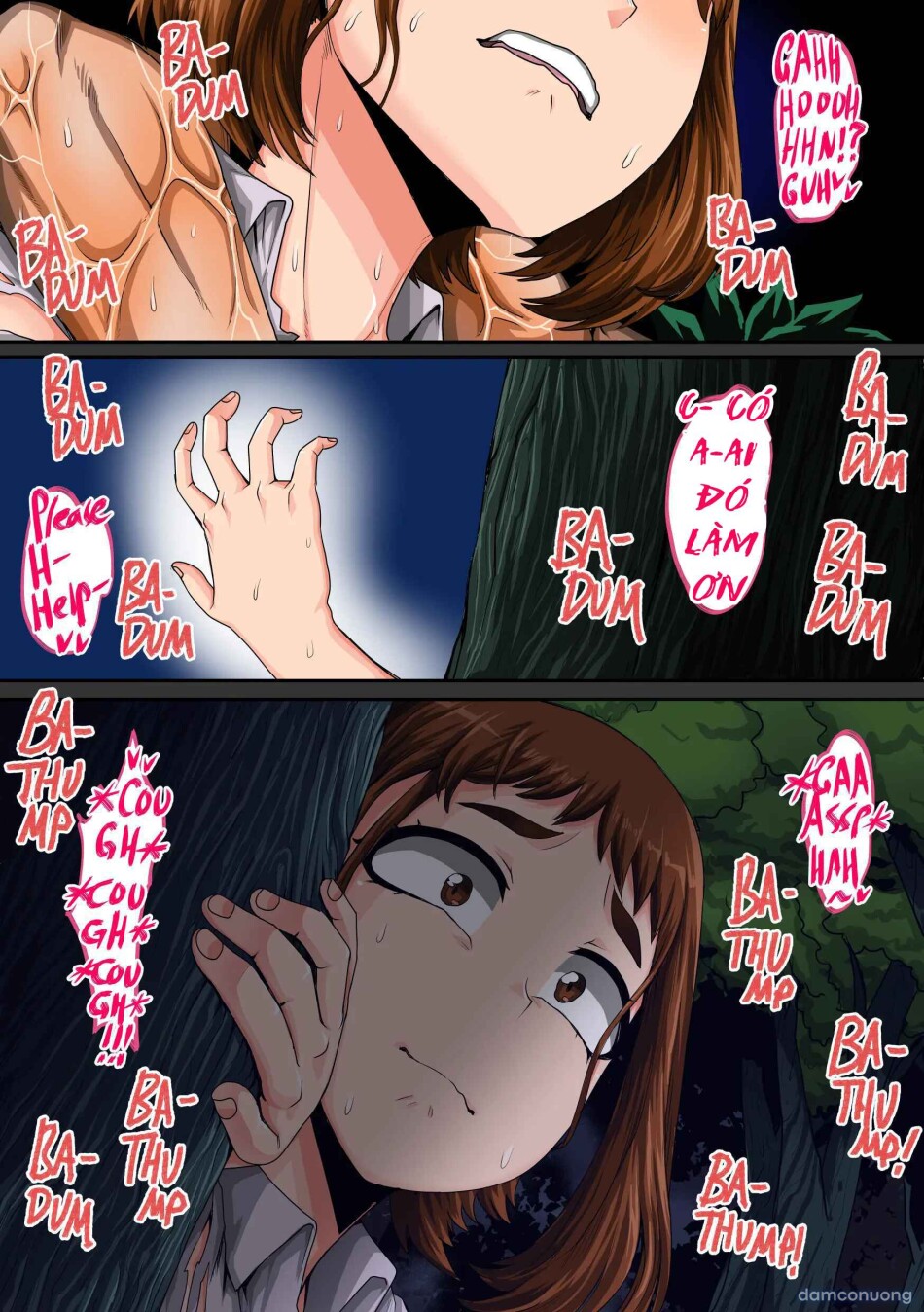 My Harem Academia Chapter 8 Part 3 Breaking into a broken heart 