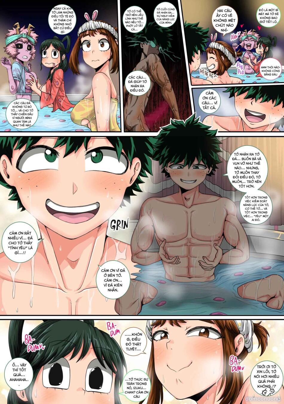 My Harem Academia Chapter 8 Part 3 Breaking into a broken heart 