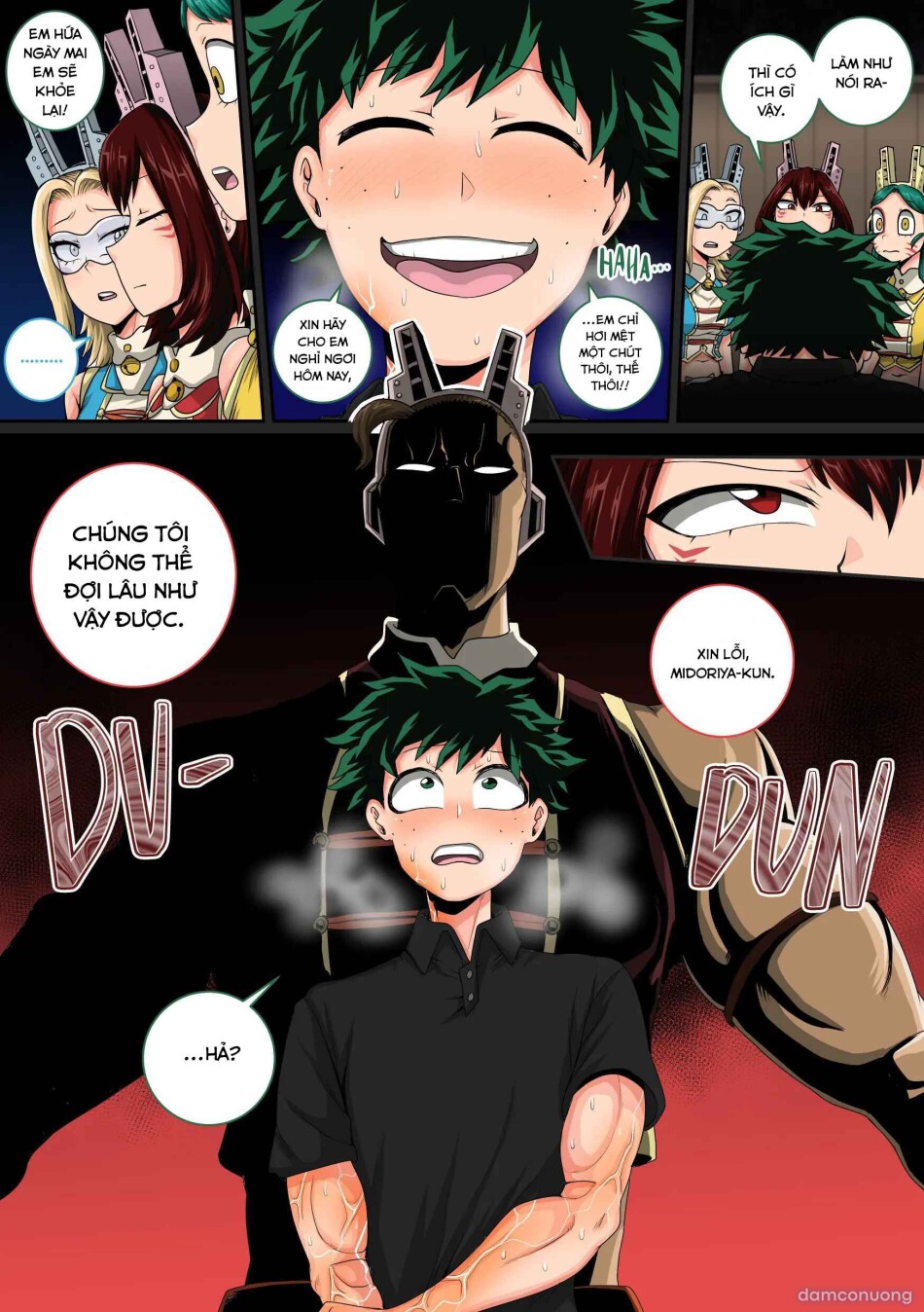 My Harem Academia Chapter 8 Part 3 Breaking into a broken heart 