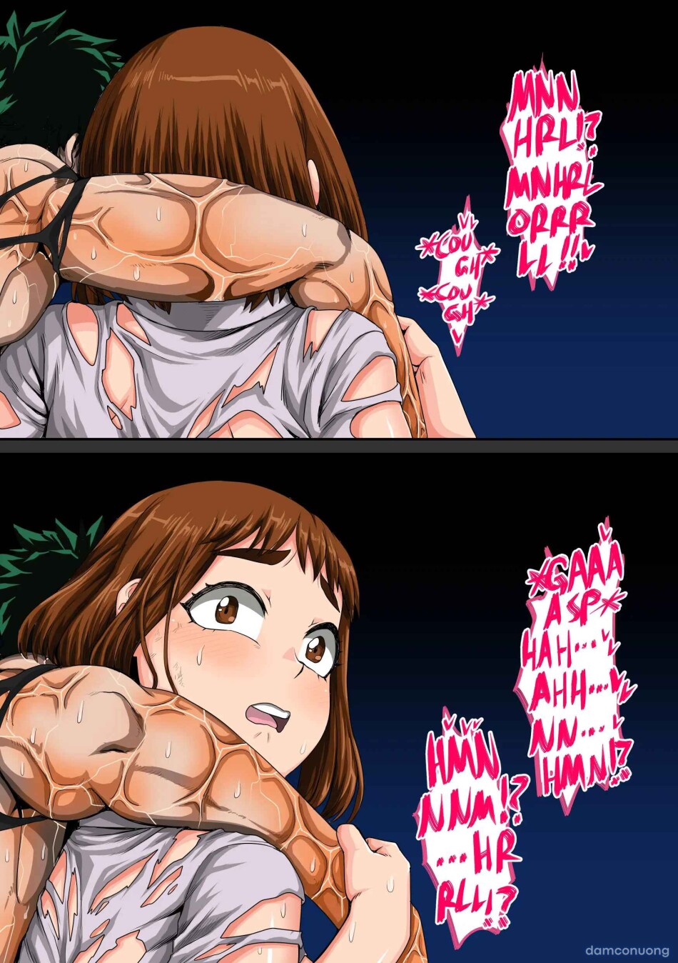 My Harem Academia Chapter 8 Part 3 Breaking into a broken heart 