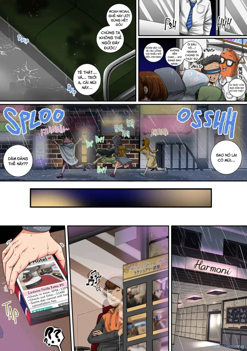 My Harem Academia Chapter 8 Part 3 Breaking into a broken heart 