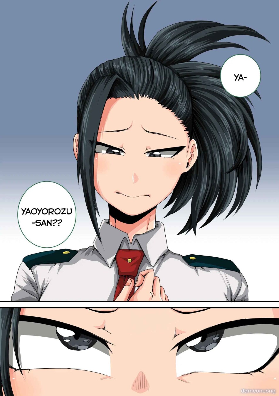 My Harem Academia Chapter 8 Part 3 Breaking into a broken heart 