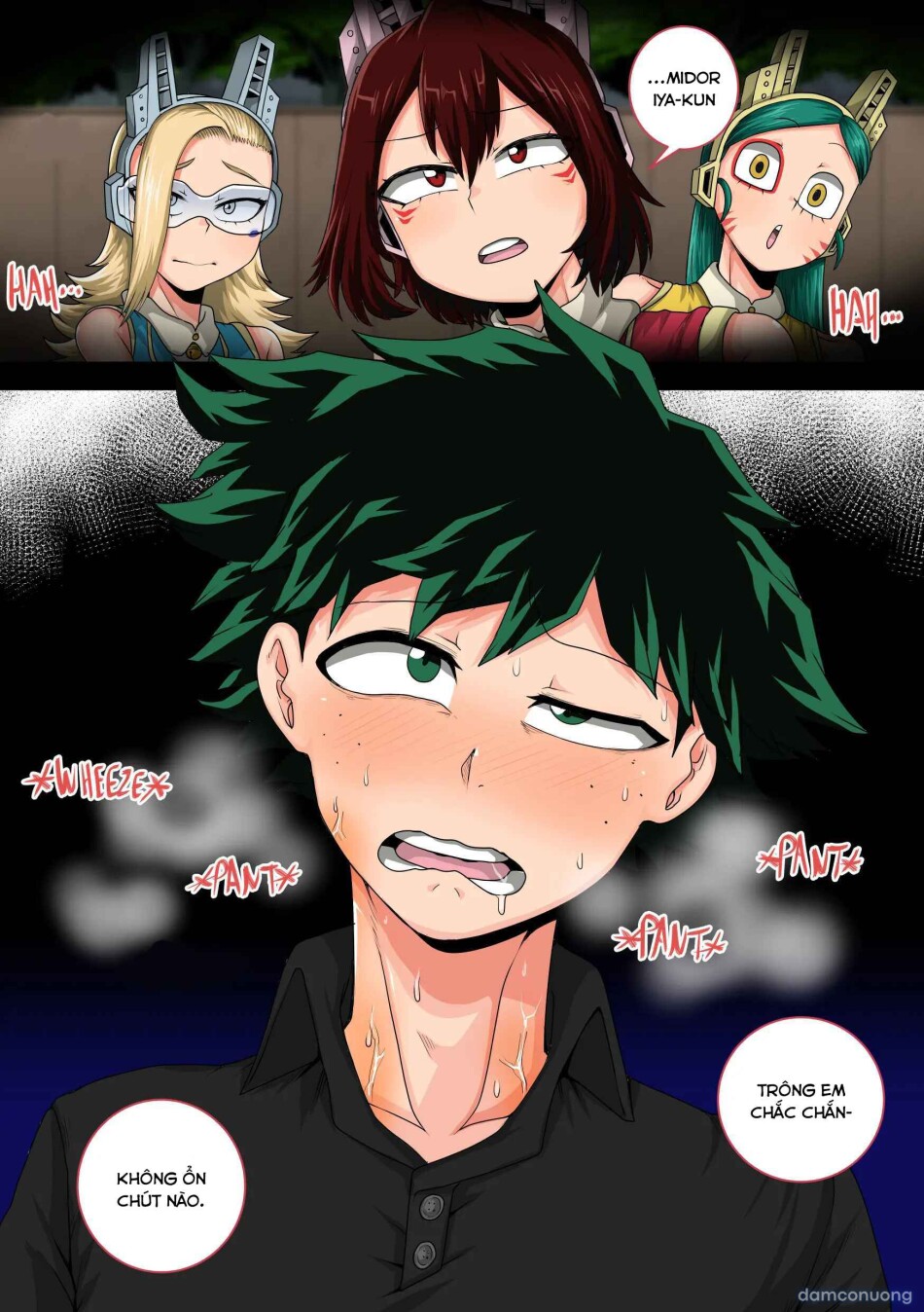 My Harem Academia Chapter 8 Part 3 Breaking into a broken heart 