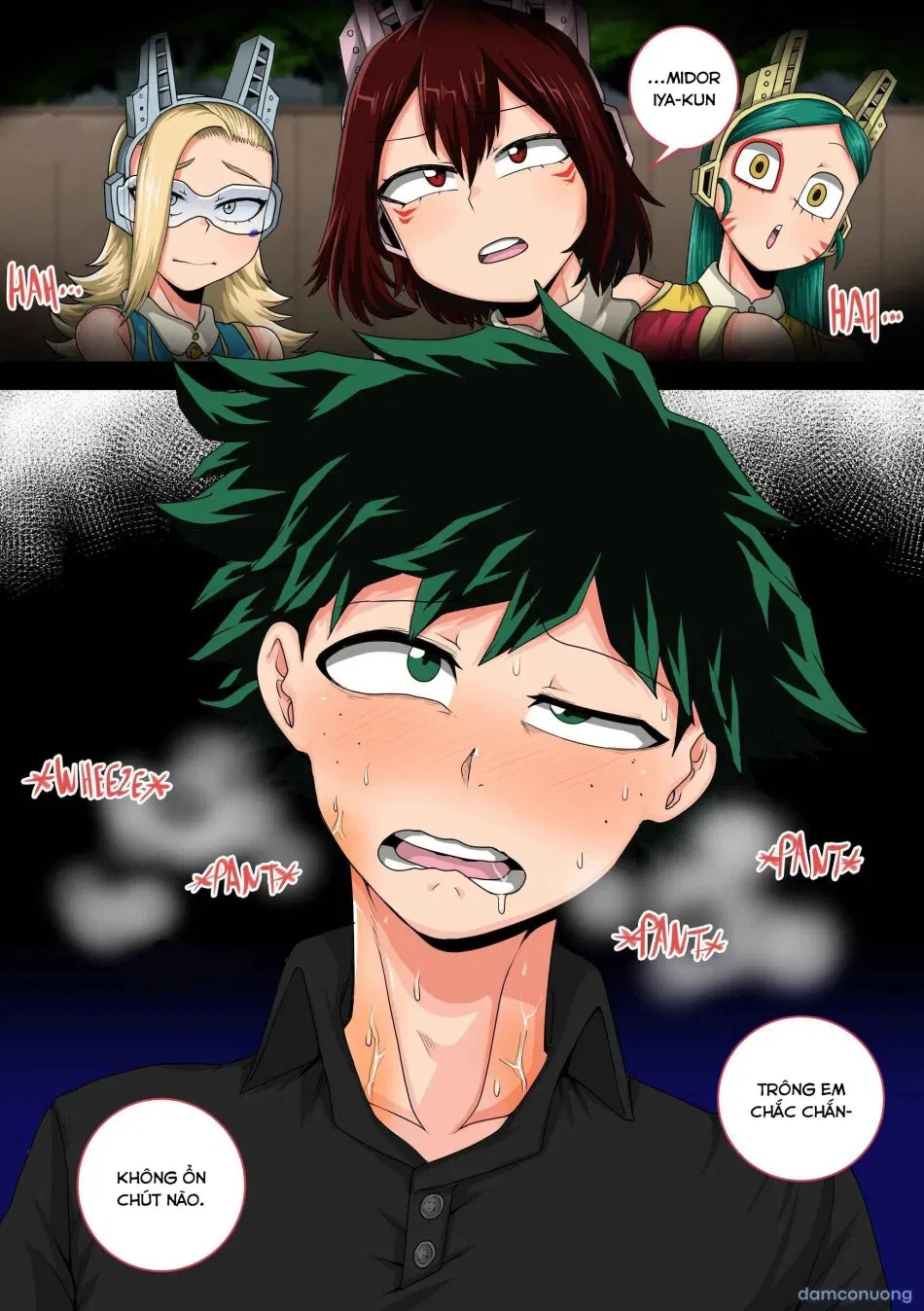My Harem Academia Chapter 8 Part 3 Breaking into a broken heart 
