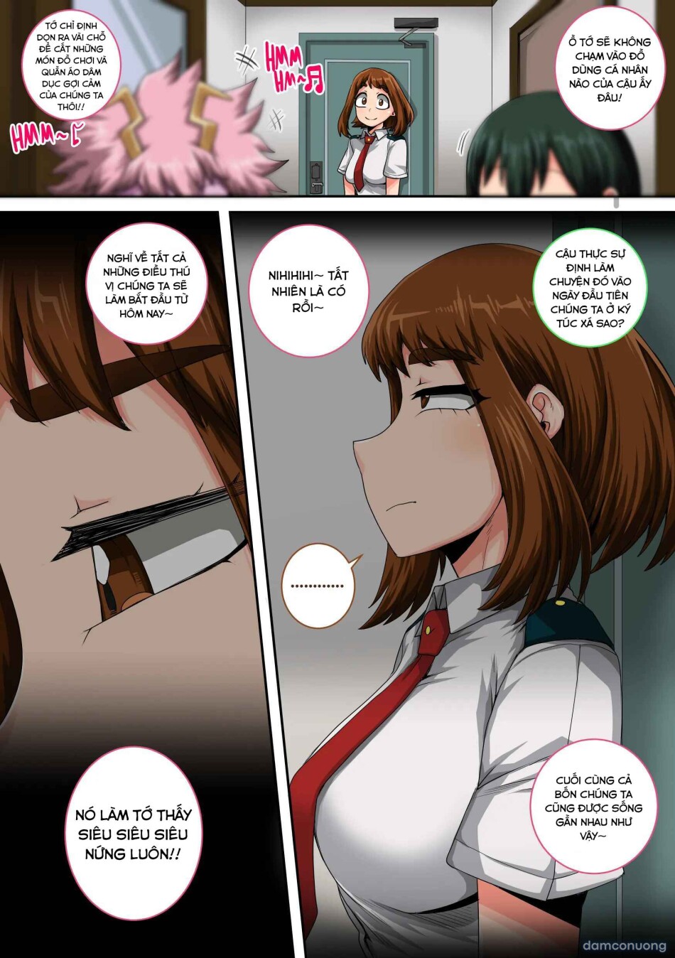 My Harem Academia Chapter 8 Part 3 Breaking into a broken heart 