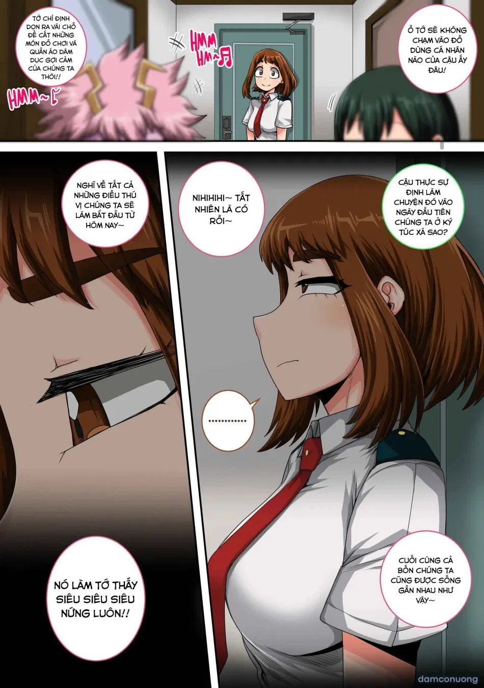 My Harem Academia Chapter 8 Part 3 Breaking into a broken heart 