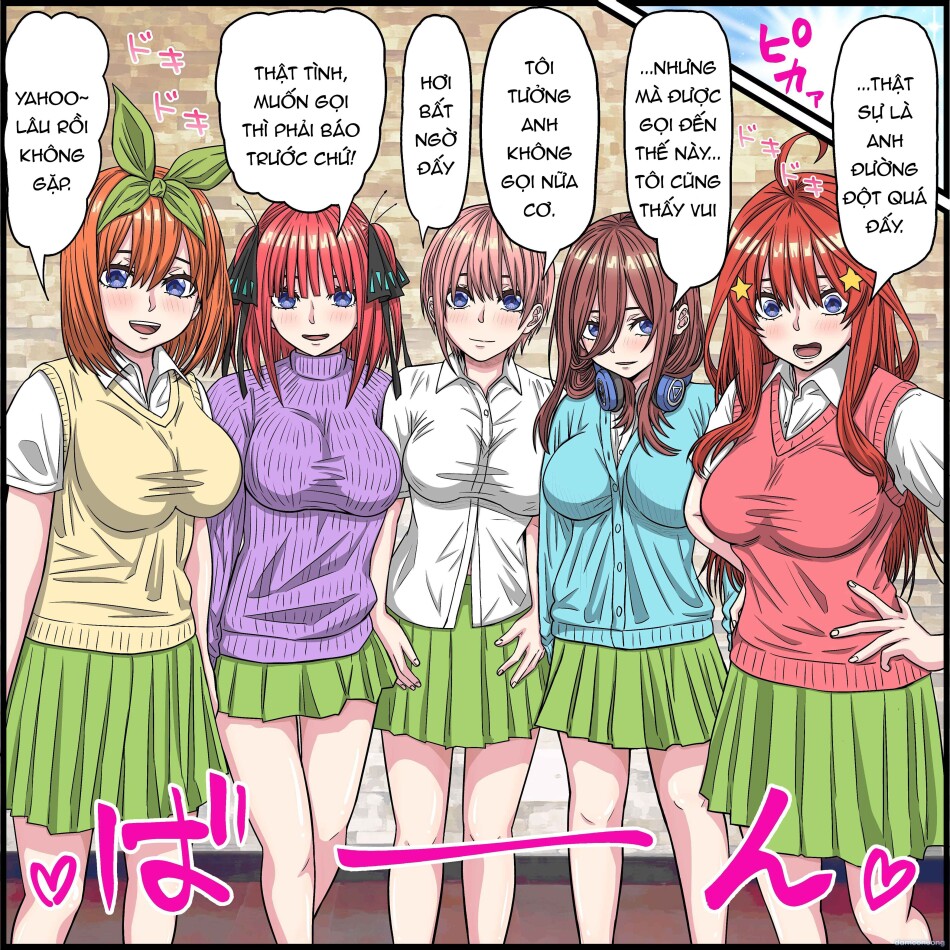 Tuyển tập Gotoubun no Hanayome của tác giả banana style 