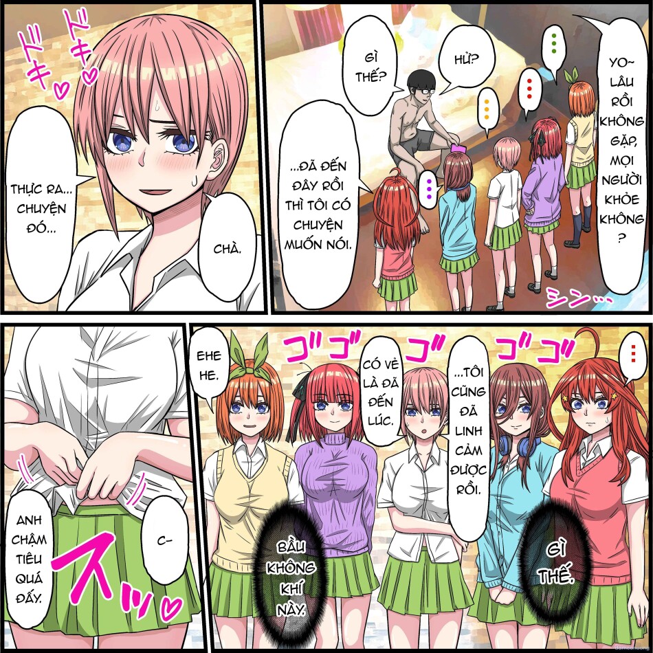 Tuyển tập Gotoubun no Hanayome của tác giả banana style 