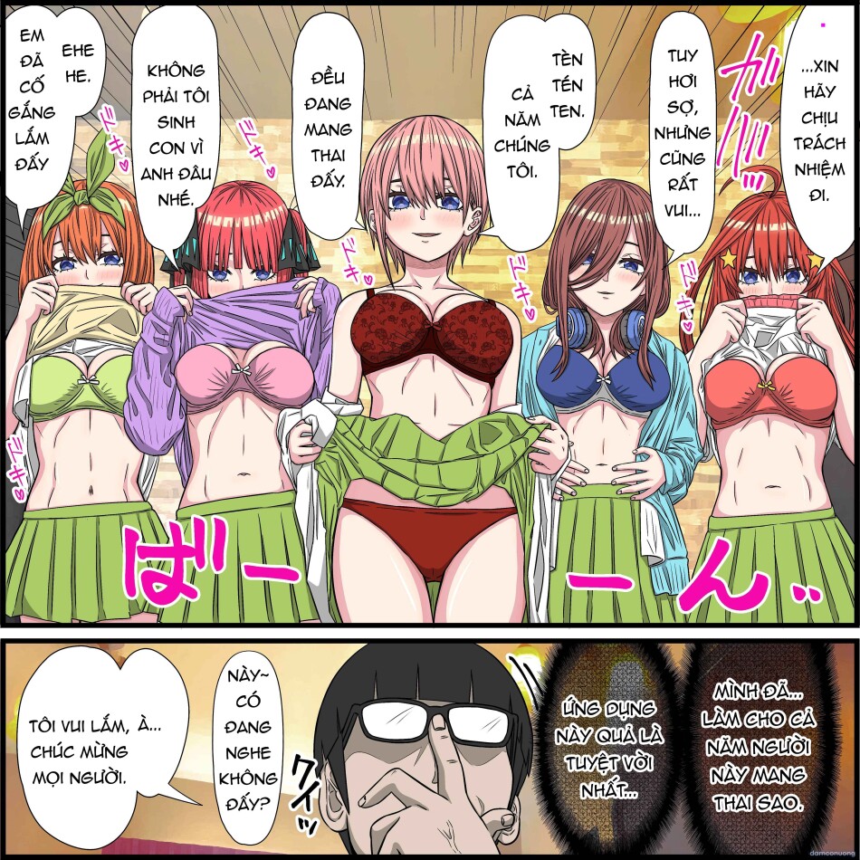 Tuyển tập Gotoubun no Hanayome của tác giả banana style 