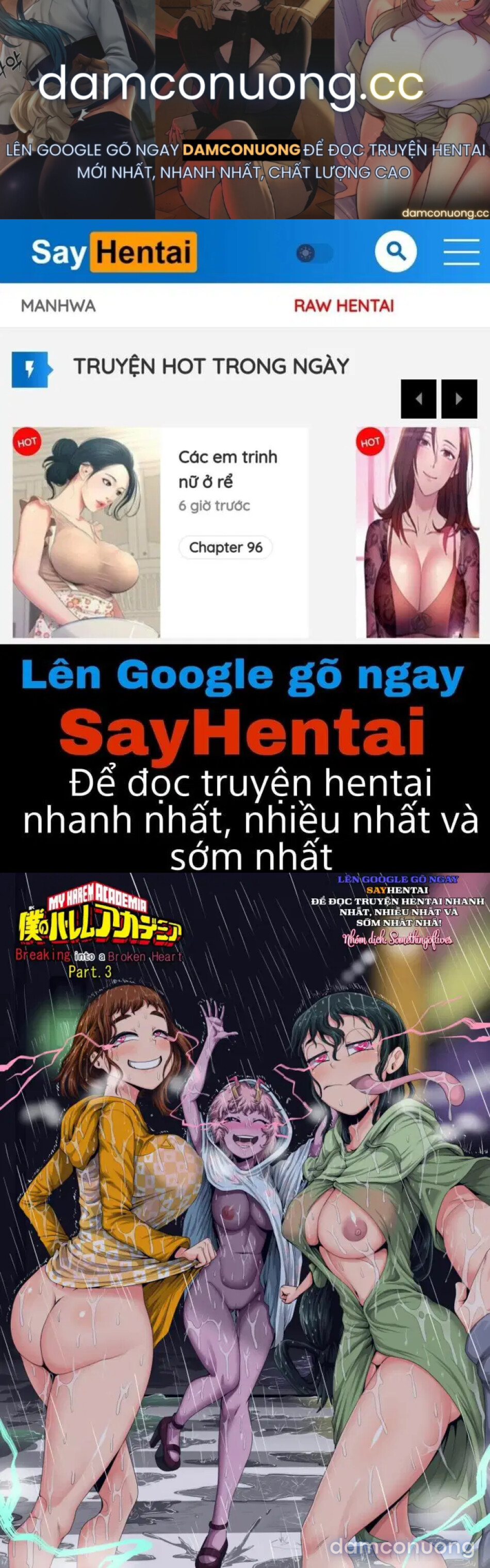 Học viện harem của tôi-Chương 8 phần 3- Tìm hiểu về một trái tim tan vỡ. 